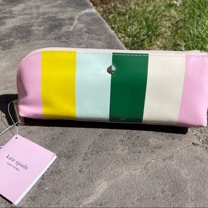 Kate Spade Stripe Pencil Case